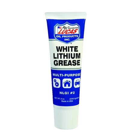 Lucas Oil White Lithium Grease 8Oz 10533